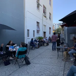 Outdoor seating