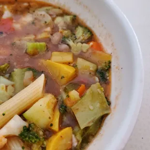 Minestrone soup