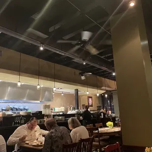 diners in a restaurant