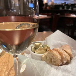 Oh! The fresh baked bread!