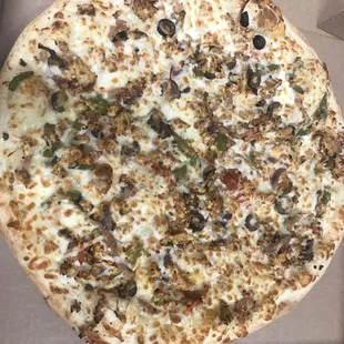 pizza, food