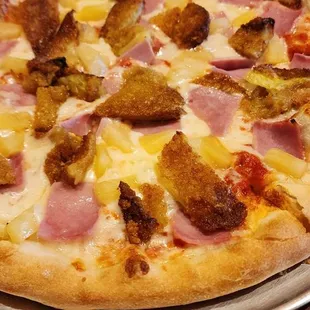 Personal Hawaiian w/ eggplant