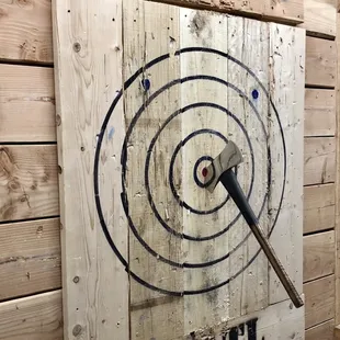 Big Axe bullseye