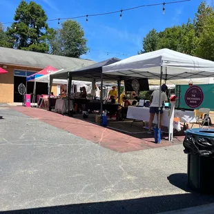 Local vendors.
