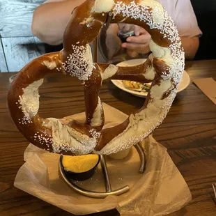Giant Bavarian Pretzel
