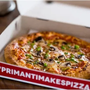 a pizza in a box
