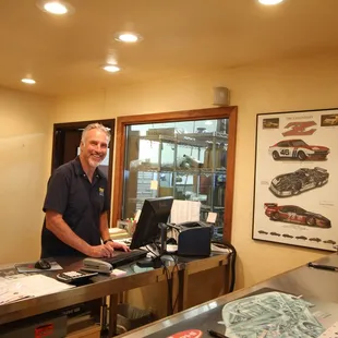 Joe is always super friendly.