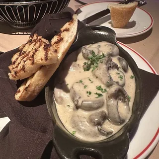 Garlic Cream Mushrooms