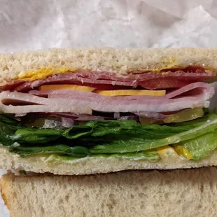 The Hood - turkey, ham, salami, bacon, cheese