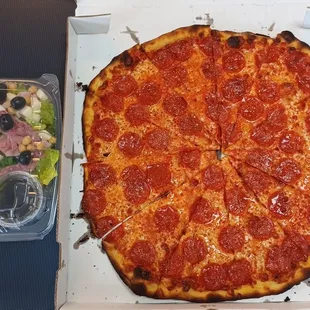 pizza, food