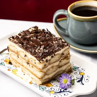 Tiramisu and Coffee