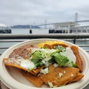 Chilaquiles. Delicioso !