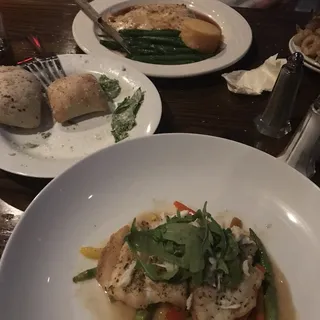 Sautéed Seasonal Fish with Crab*