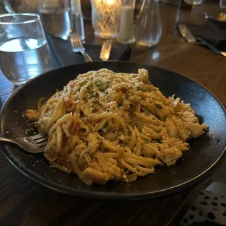 chili crab pasta