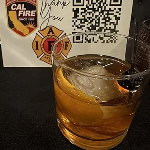 Smoked Old Fashioned was on point!