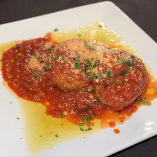 Meatball appetizer.