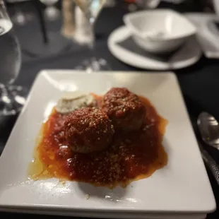 Meatball appetizer