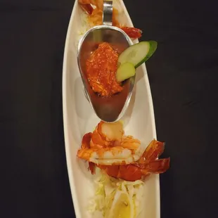 Jumbo shrimp cocktail