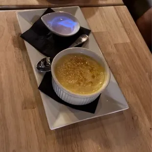 Mango Crème Brûlée Dessert