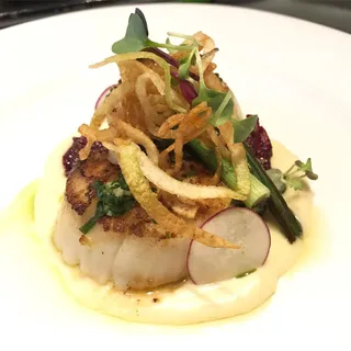 SEARED SCALLOPS*