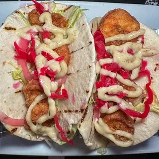 Fried Shrimp Taco
