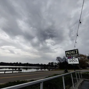 Beautiful view and drive out here