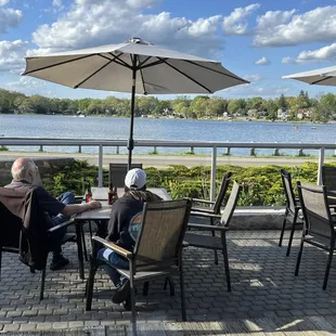 A view from the patio at Prime 7.