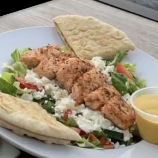 Grilled Salmon Salad