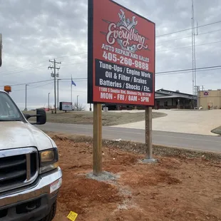 We have multiple options for all your sign needs , from beginning to end , sign time lapse.