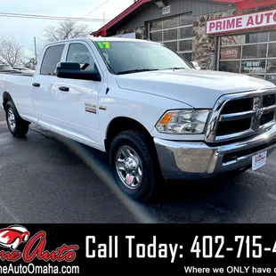 2017 Ram 2500 Tradesman

https://primeautoomaha.com/listings/2017-ram-2500-tradesman/

NEW ENGINE!