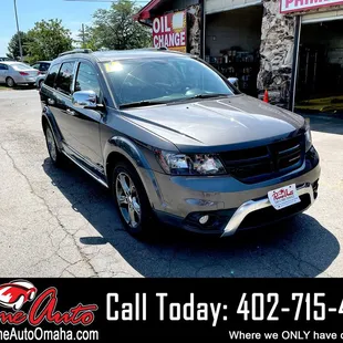 2015 Dodge Journey Crossroad

https://primeautoomaha.com/listings/2015-dodge-journey-crossroad/