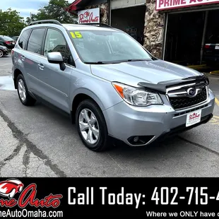 2015 Subaru Forester LTD

https://primeautoomaha.com/listings/2015-subaru-forester-ltd/