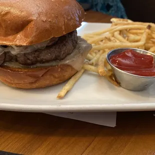 Burgundy Mushroom Burger