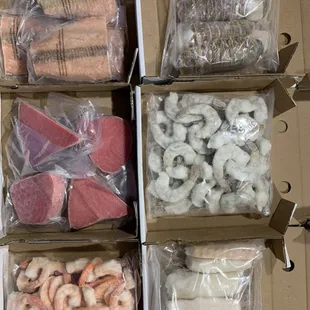 Our seafood variety bundle