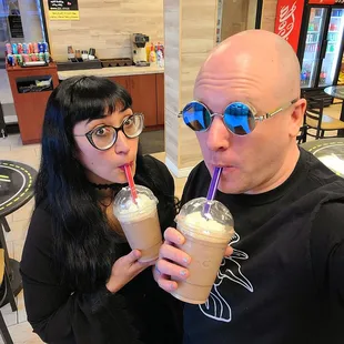 Chocolate milkshakes!