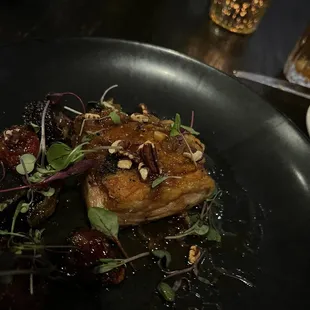 Pork belly appetizer