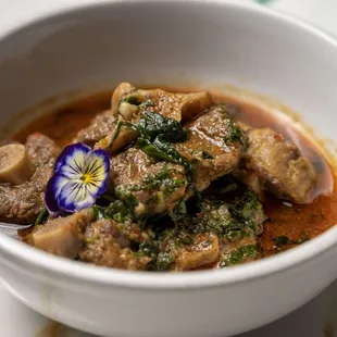 Oxtail peppersoup