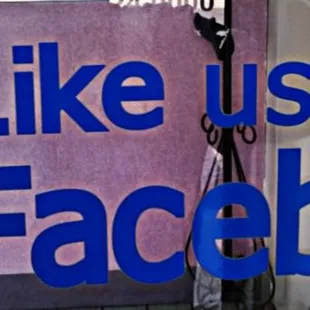like us on facebook sign