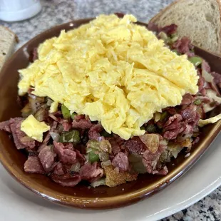 Corned beef skillet