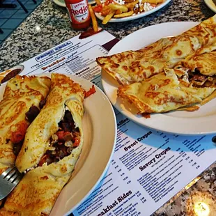 crepes, food