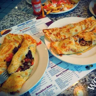 crepes, food