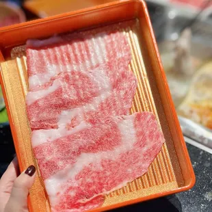 A5 Wagyu brisket