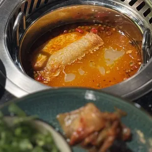 Spicy Szechuan broth
