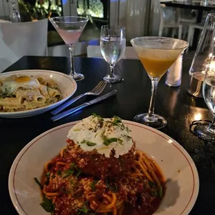 Spaghetti with Kobe Meatball