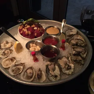 East and West Coast Oysters