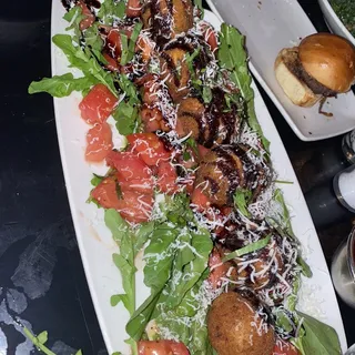 Bufala Mozzarella and Heirloom Tomatoes Salad