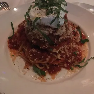 Spaghetti and Kobe Meatball