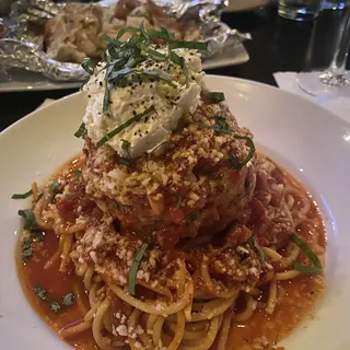 Spaghetti Turkey Meatball