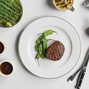 steak, food