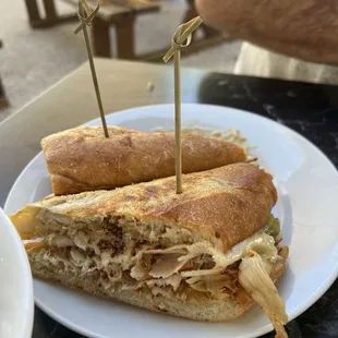 Turkey Sub...awesome bread!